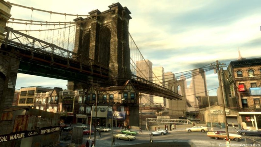 A still from Grand Theft Auto.