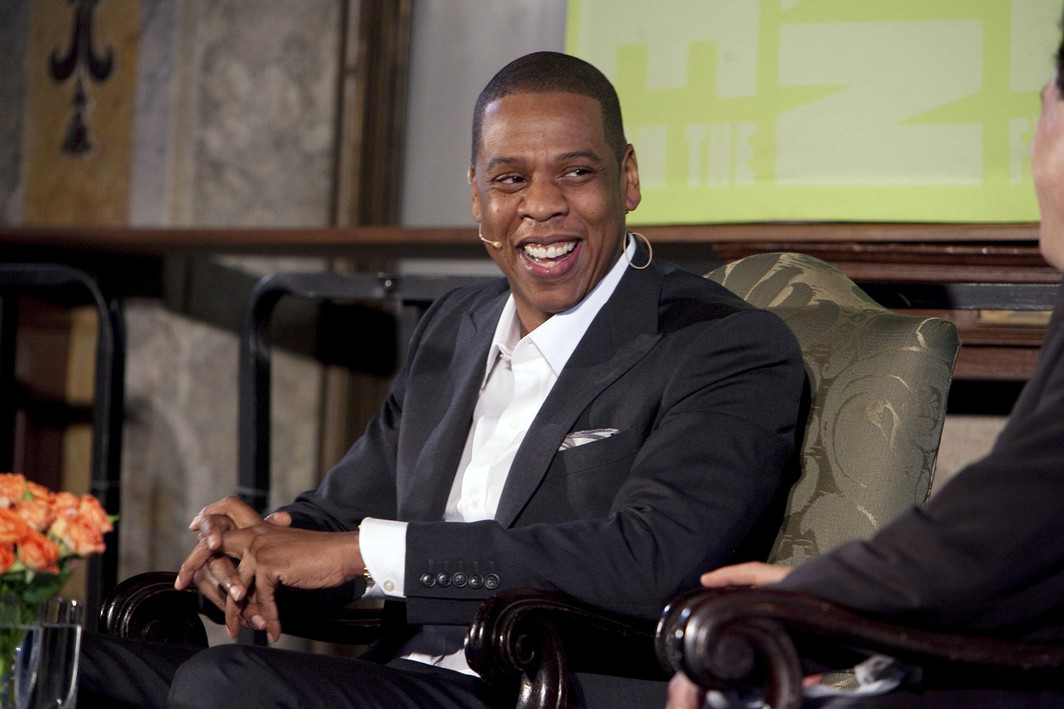 Jay-Z at the New York Public Library, photo by Jori Klein.