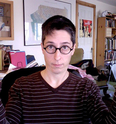 Graphic novelist Alison Bechdel