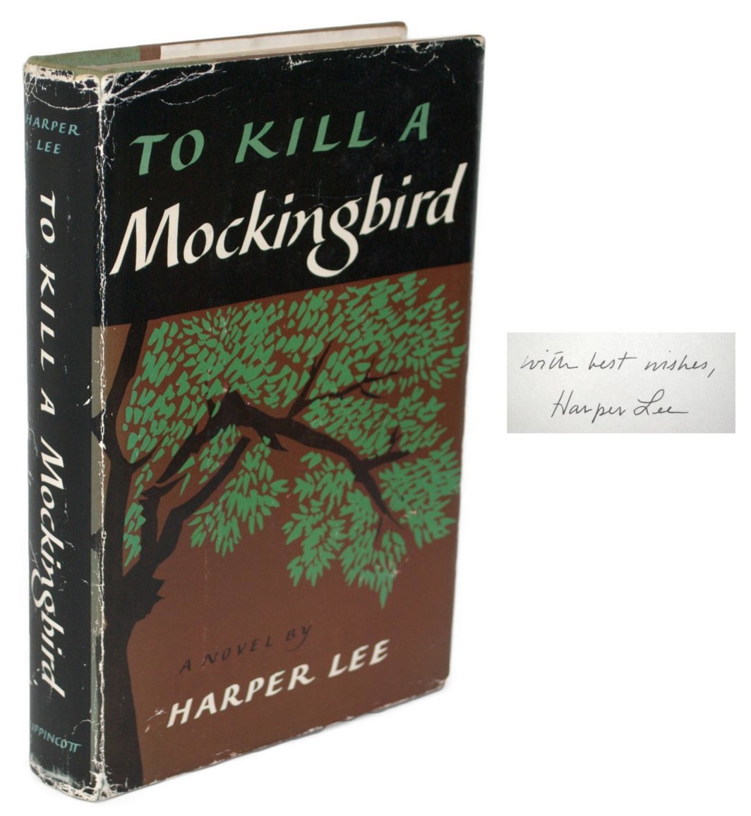 A $25,000 copy of "To Kill A Mockingbird"