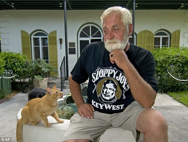 Matt Gineo, winner of the 2011 Hemingway lookalike competition.