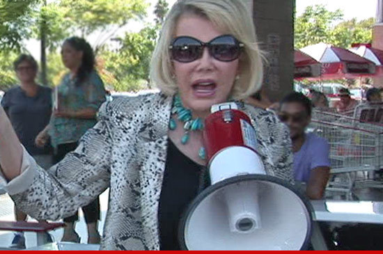 Joan Rivers at Costco