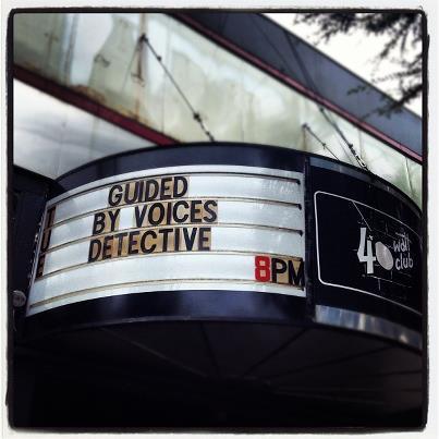 From James Greer's tour diary with Guided by Voices