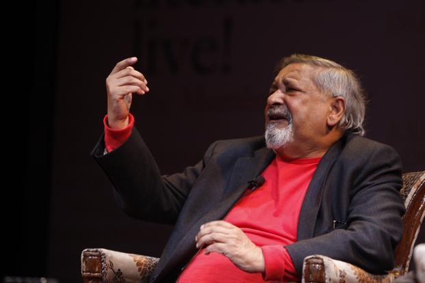 VS Naipaul: Satish Bate/Hindustan Times