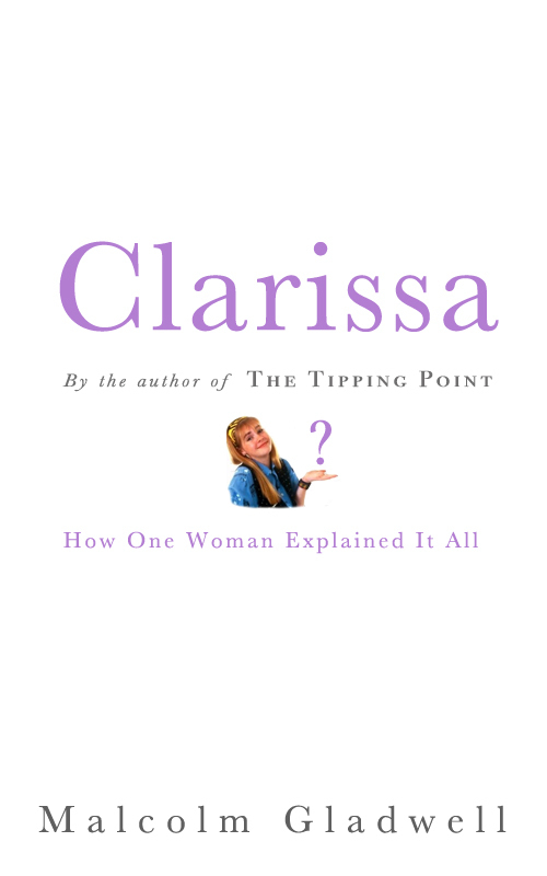 Courtesy of the Malcolm Gladwell Book Generator