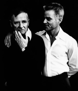 Christopher Isherwood and Dan Bachardy, circa 1976