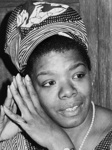 A young Maya Angelou