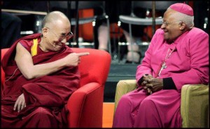 The Dalai Lama and Archbishop Desmond Tutu