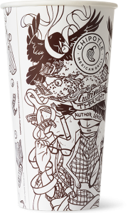 Cup illustrated by Julian Callos