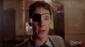 Benedict Cumberbatch as Patrick Melrose.