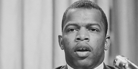 John Lewis, 1964. Photo: Marion S. Trikosko/Library of Congress.