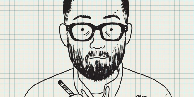 Adrian Tomine. Illustration by Adrian Tomine