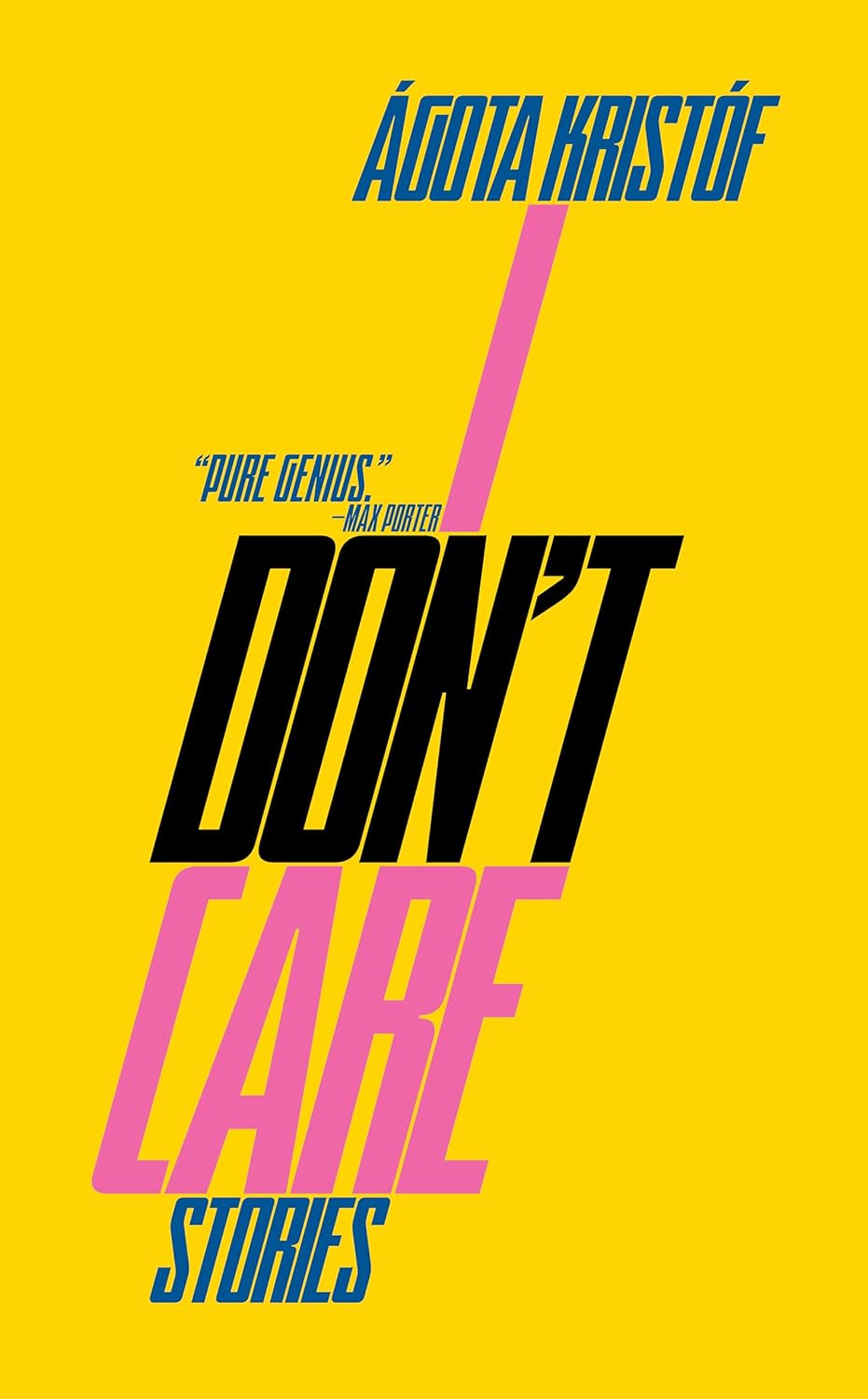 The cover of I Don’t Care