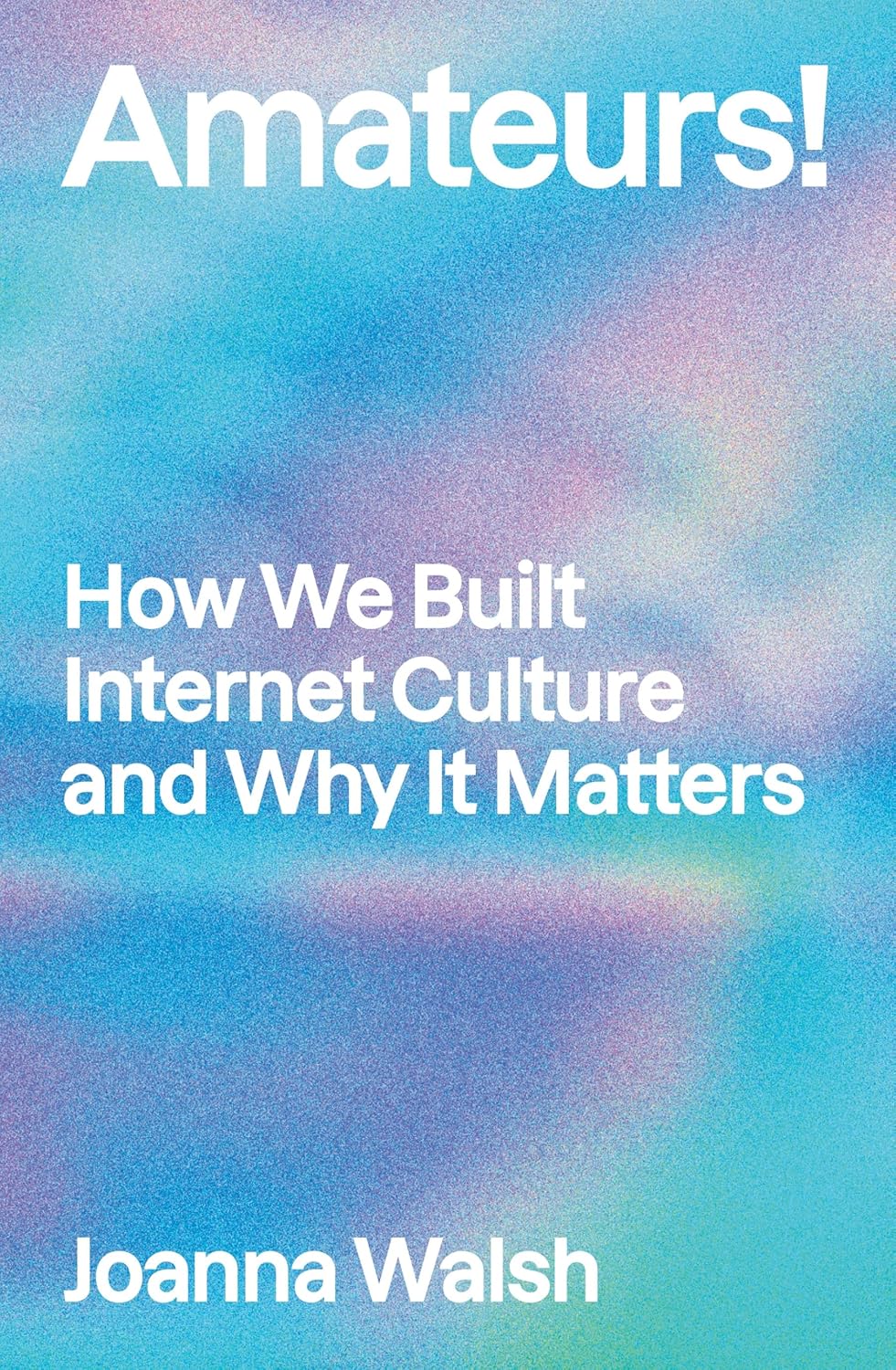 The cover of AMATEURS!: HOW WE BUILT INTERNET CULTURE AND WHY IT MATTERS?