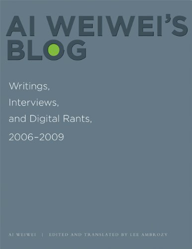 Cover of Ai Weiwei's Blog: Writings, Interviews, and Digital Rants, 2006-2009 (Writing Art)