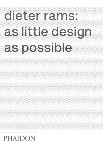 Cover of As Little Design As Possible: The Work of Dieter Rams