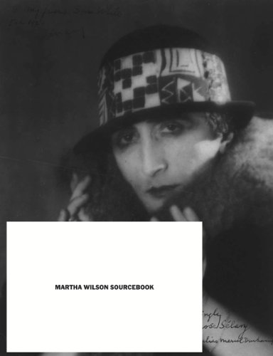 Cover of Martha Wilson Sourcebook: 40 Years of Reconsidering Performance, Feminism, Alternative Spaces