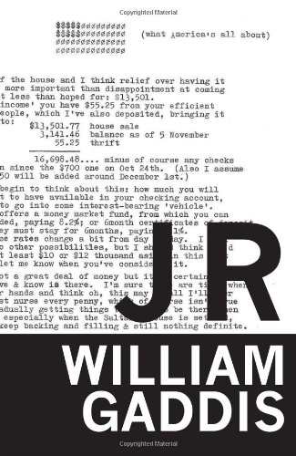 Cover of J R (American Literature (Dalkey Archive))