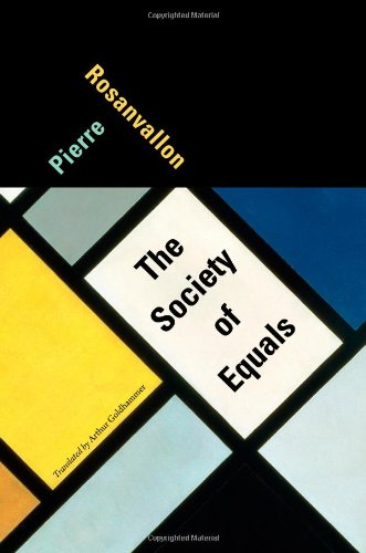 The cover of The Society of Equals