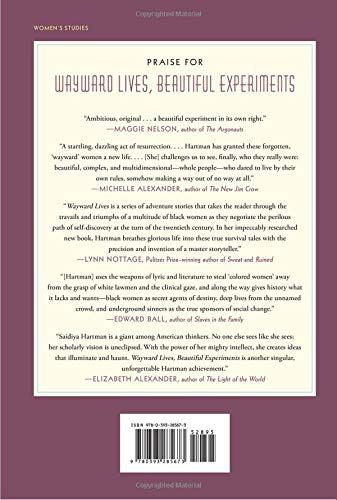 The cover of Wayward Lives, Beautiful Experiments: Intimate Histories of Social Upheaval