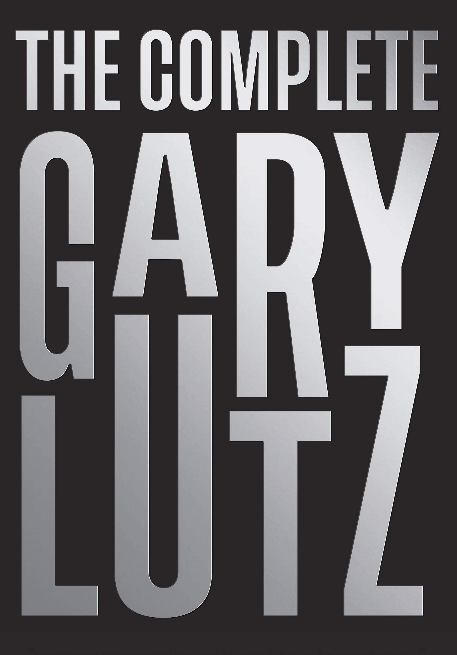 The cover of The Complete Gary Lutz