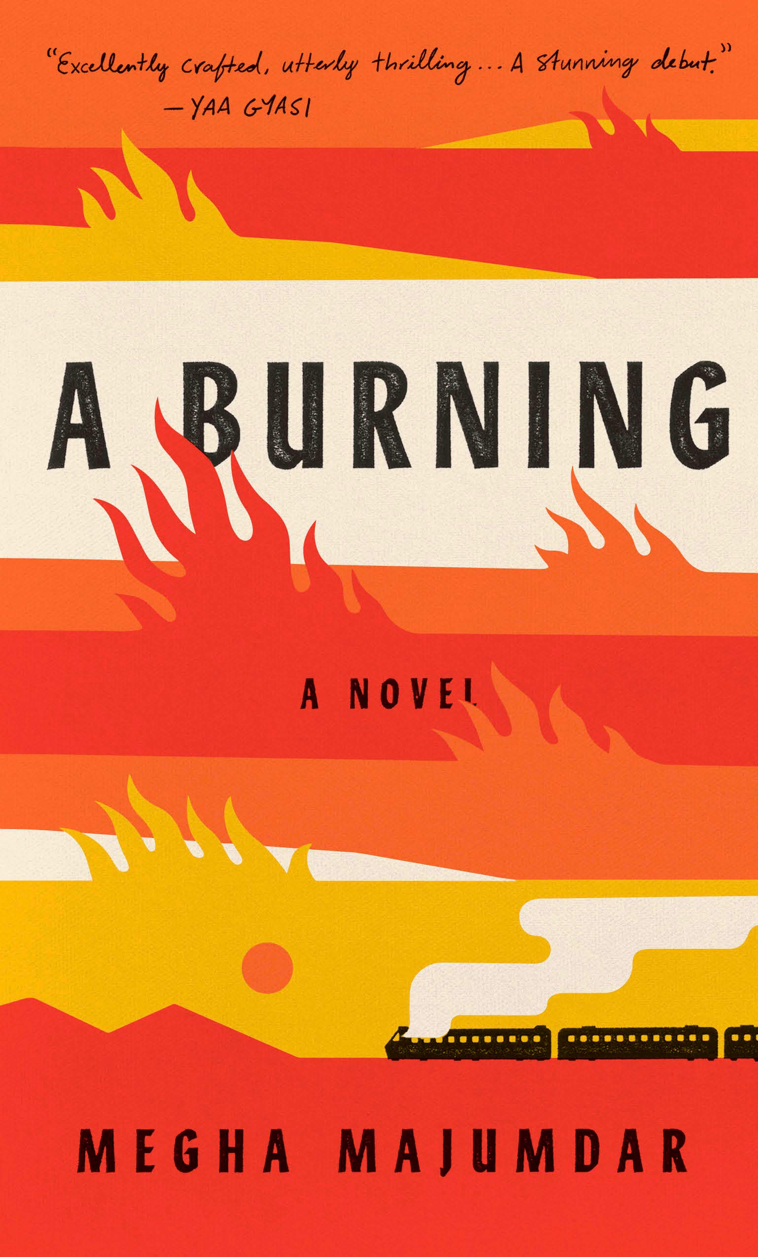 The cover of A BURNING