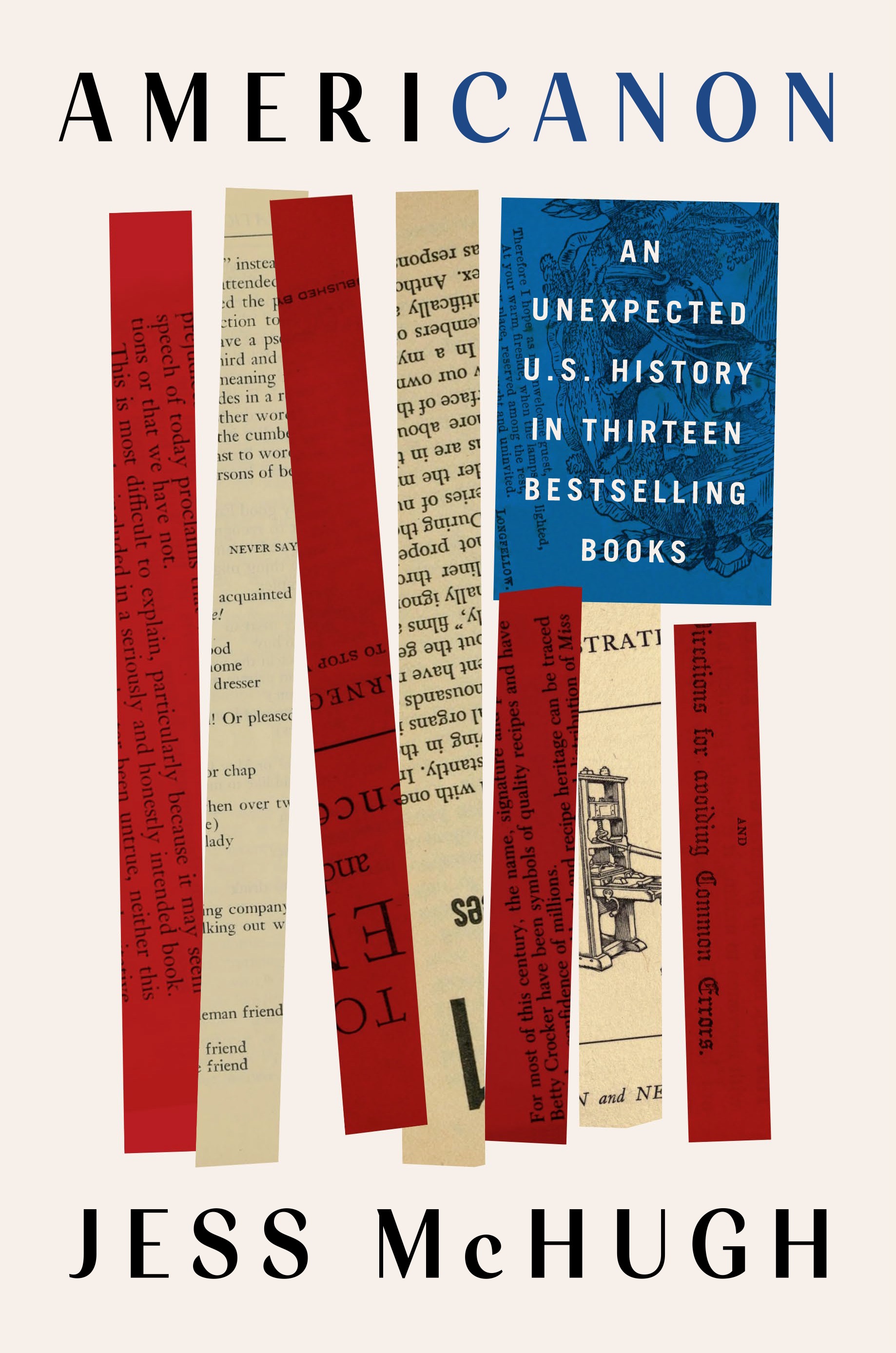 Cover of Americanon: An Unexpected U.S. History in Thirteen Bestselling Books