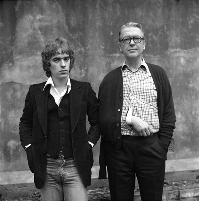 Martin and Kingsley Amis in the late ’70s.