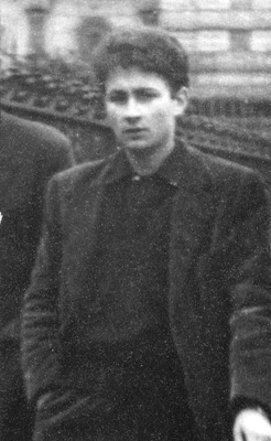 Guy Debord at age nineteen, 1951.