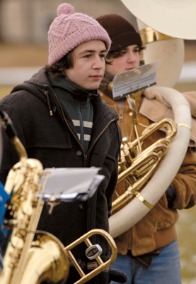 Michael Angarano as Arthur Parkinson in Snow Angels, directed by David Gordon Green, 2008