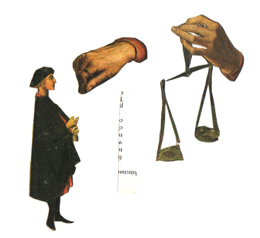 Joanna Neborsky's illustration from “To Have is to Owe” by David Graeber, from Triple Canopy.