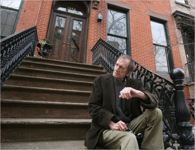 L.J. Davis in 2009, photo by Hiroko Masuike for The New York Times.
