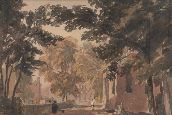 David Cox, A Street in Harborne.