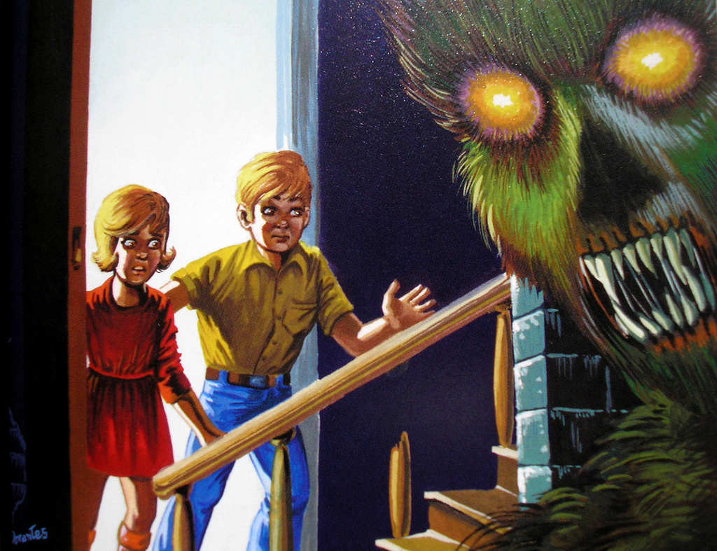 Art for a Mexican horror magazine.