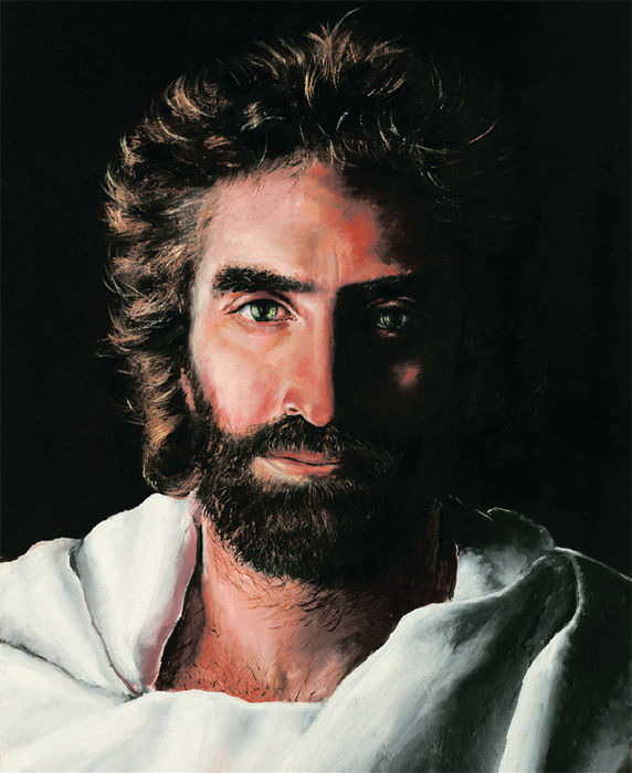 *Eight-year-old Akiane Kramarik’s _Prince of Peace_, 2003.*