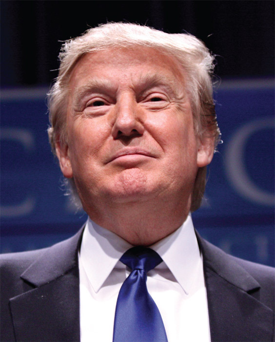 Donald Trump speaking at CPAC, Washington, DC, 2011.