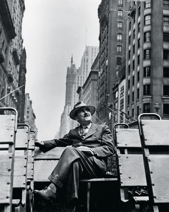 Stefan Zweig in New York City, ca. 1938.