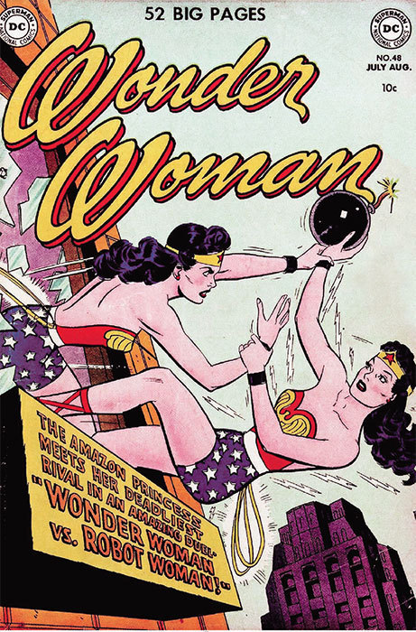 Cover of Irv Novick’s Wonder Woman, no. 48 (DC Comics, 1951).