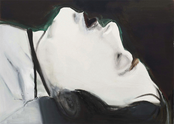 Marlene Dumas, Stern, 2004, oil on canvas, 43 1/4 × 51 1/8".