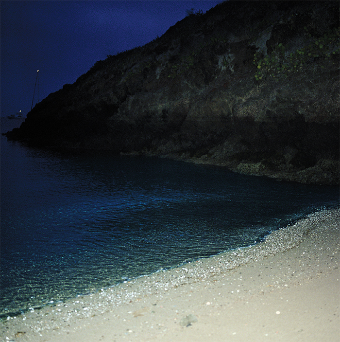 Zoe Crosher, Where Natalie Wood Disappeared off Catalina Island, 2008, C-print, 40 × 40". Courtesy the artist.