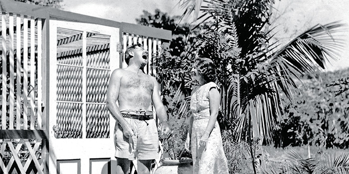 *Ernest Hemingway and Pauline Pfeiffer, ca. 1932.*