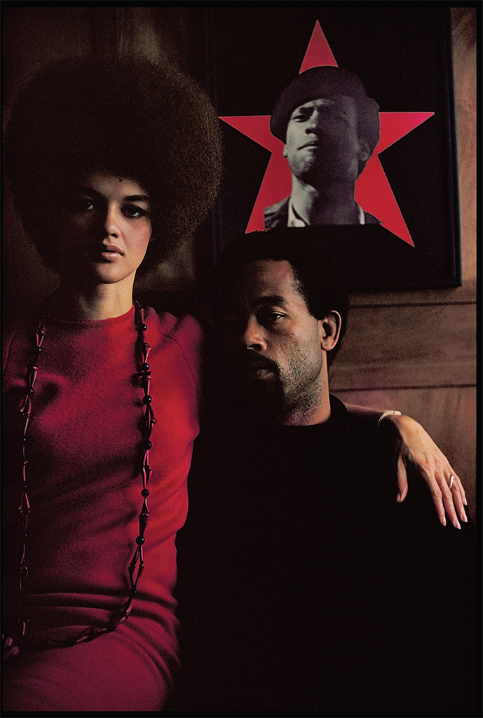 Gordon Parks, Eldridge Cleaver and His Wife, Kathleen, Algiers, Algeria, 1970. Courtesy and © the Gordon Parks Foundation.