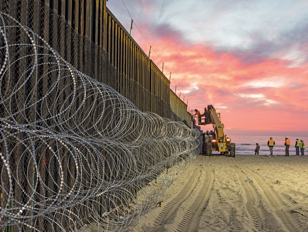 *Border Field State Park, San Diego, November 15, 2018.* Mani Albrecht/U.S. Customs and Border Protection 