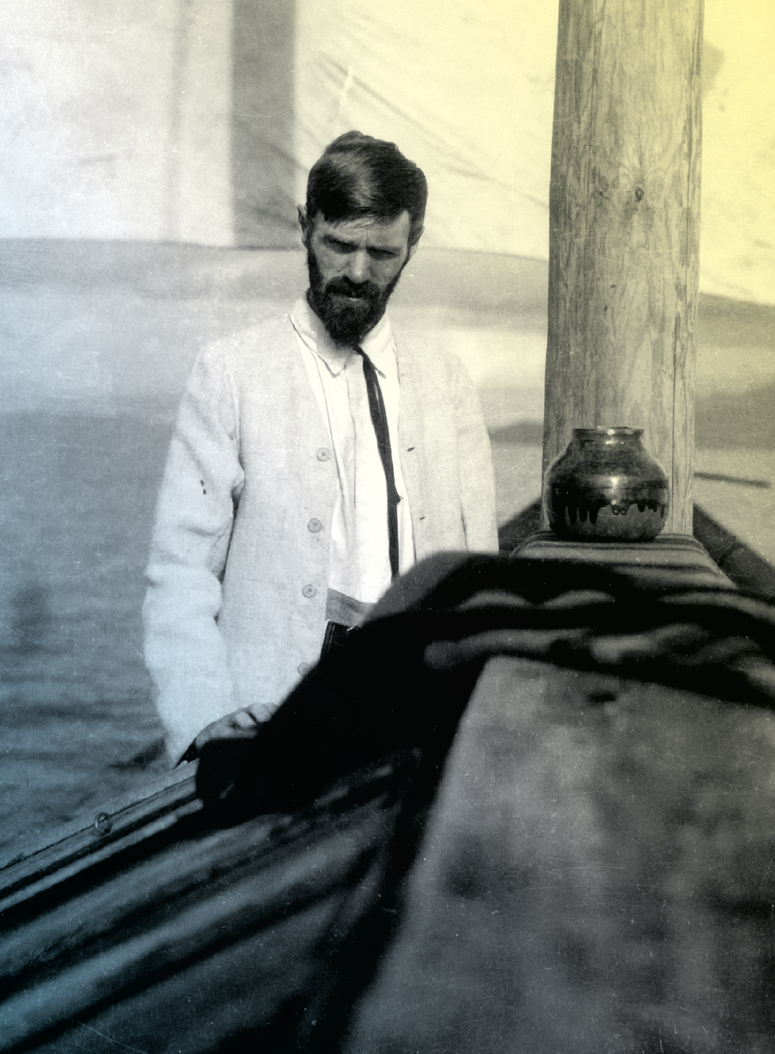 *D.H. Lawrence, Lake Chapala, Mexico, 1923.* Witter Bynner; Courtesy University of Nottingham Manuscripts and Special Collections