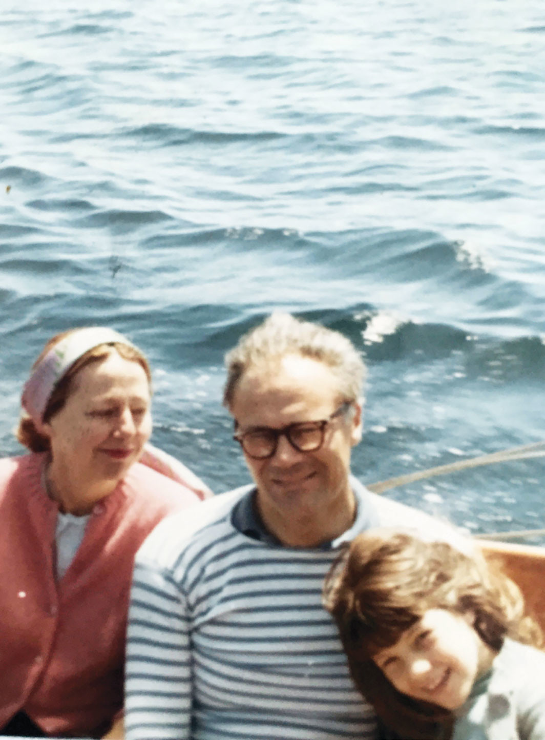 Elizabeth Hardwick, Robert Lowell, and Harriet Lowell, mid-1960s. Courtesy Harriet Lowell