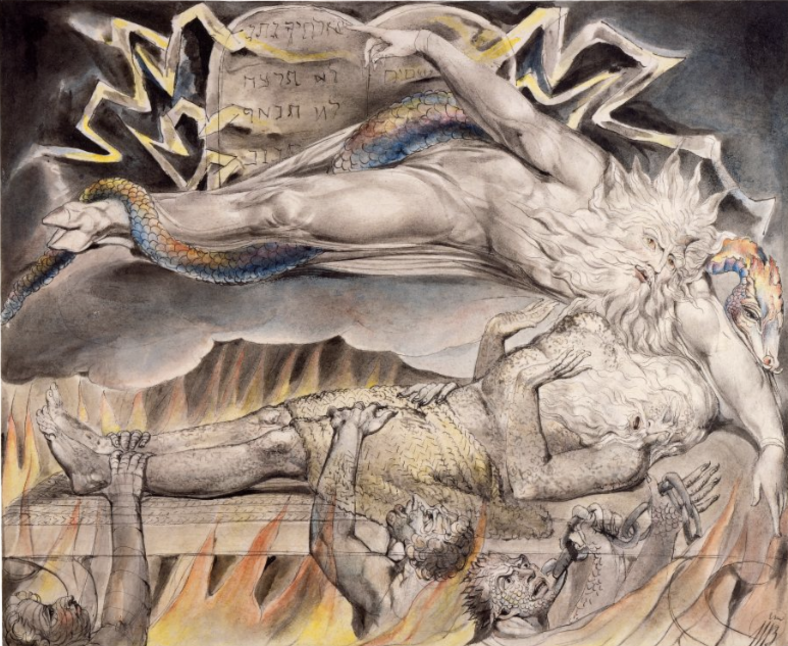 *William Blake, _Job's Evil Dreams_*