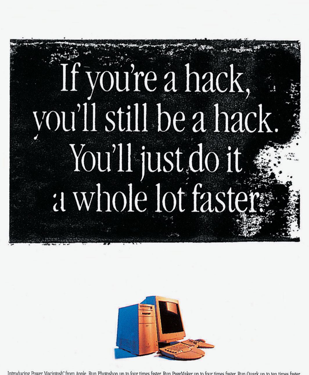 *Apple Power Macintosh advertisement, 1994.* 