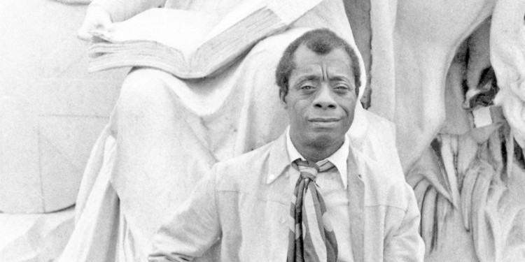 *James Baldwin, Kensington Gardens, London, 1969.* 