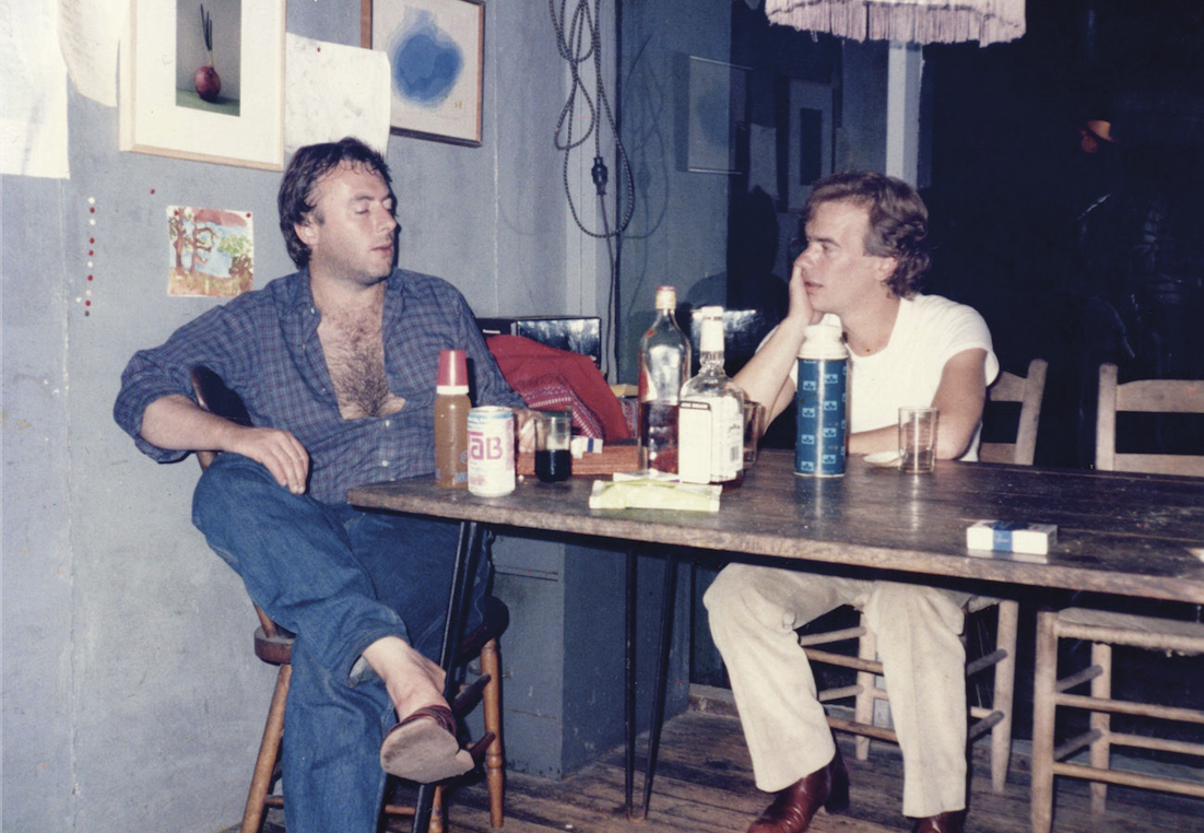 *Christopher Hitchens and Martin Amis, Cape Cod, Massachusetts, 1975.* 