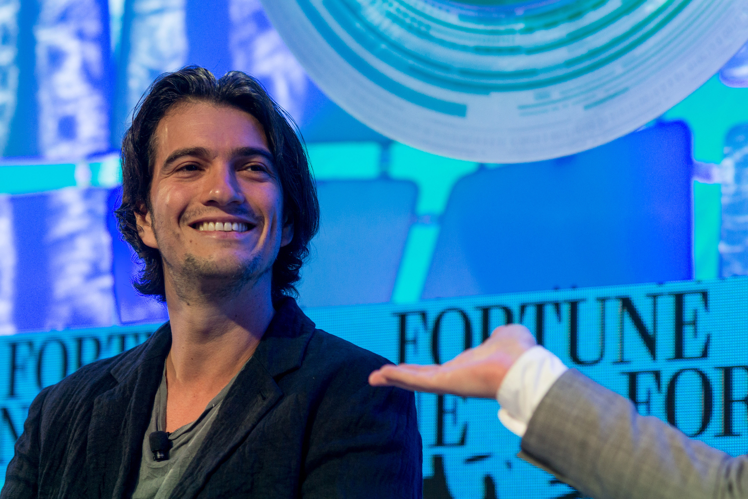 *Adam Neumann, 2016.* STUART ISETT/Fortune Brainstorm TECH/Flickr